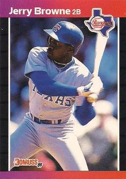 1989 Donruss Jerry Browne DP #529 card image