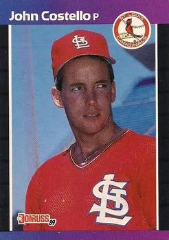 1989 Donruss John Costello #518 card image