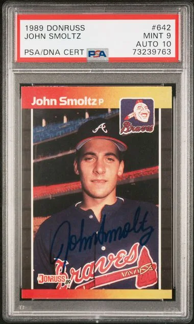 1989 Donruss John Smoltz #642 card image