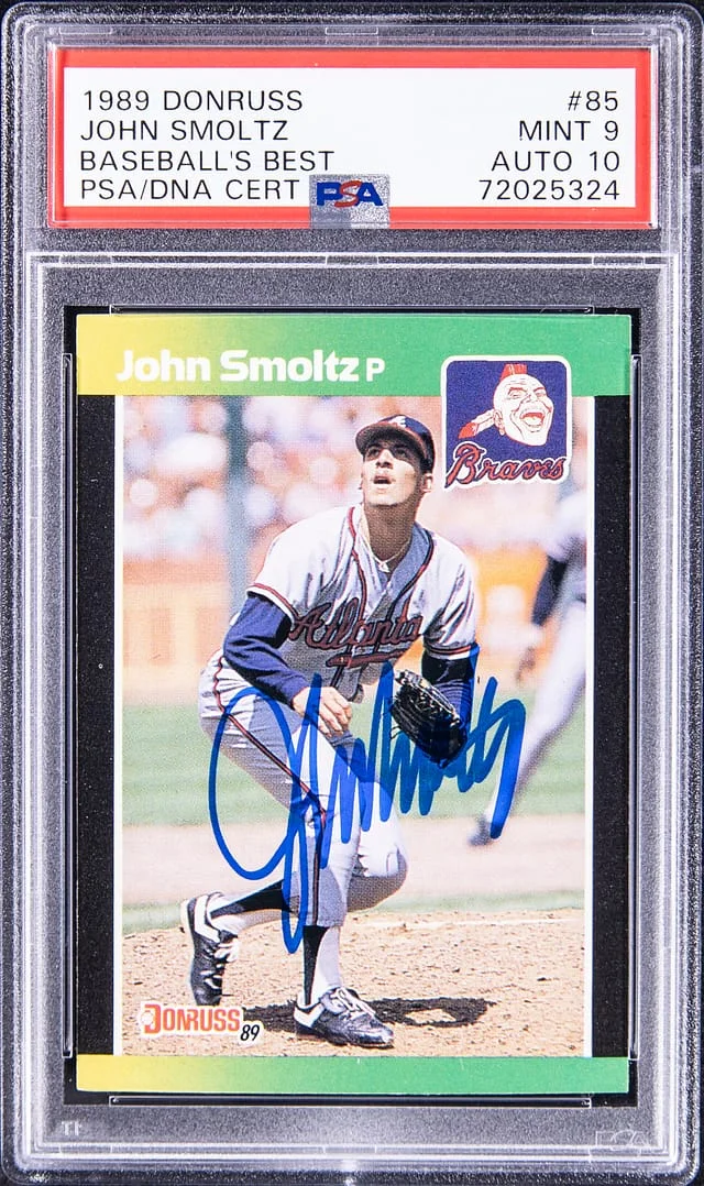 1989 Donruss John Smoltz Baseball's Best #85 card image