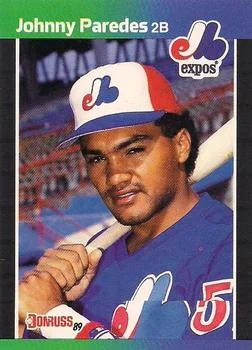1989 Donruss Johnny Paredes DP #570 card image