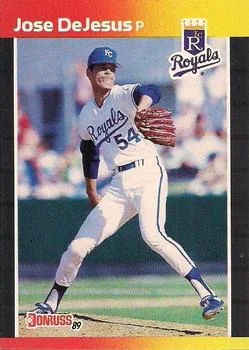 1989 Donruss Jose DeJesus #558 card image