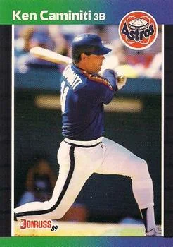 1989 Donruss Ken Caminiti DP #542 card image