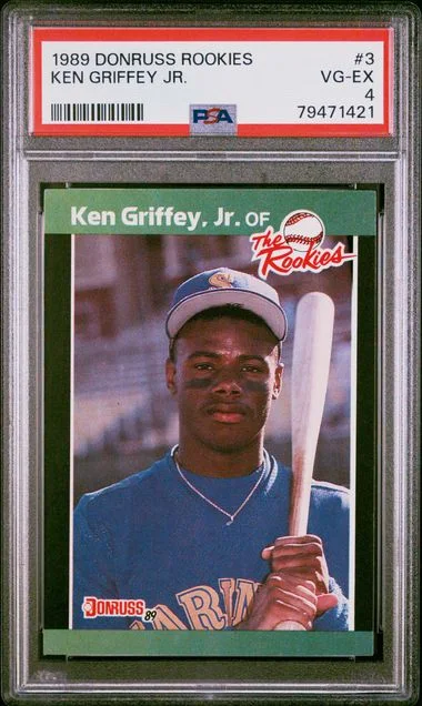 1989 Donruss Ken Griffey Jr. Rookies #3 card image