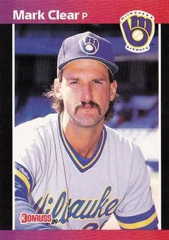 1989 Donruss Mark Clear DP #528 card image