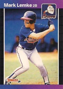 1989 Donruss Mark Lemke #523 card image