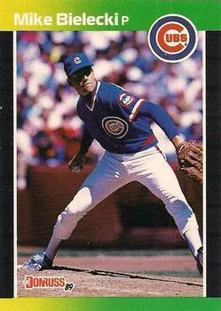 1989 Donruss Mike Bielecki #512 card image