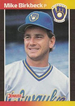 1989 Donruss Mike Birkbeck #501 card image