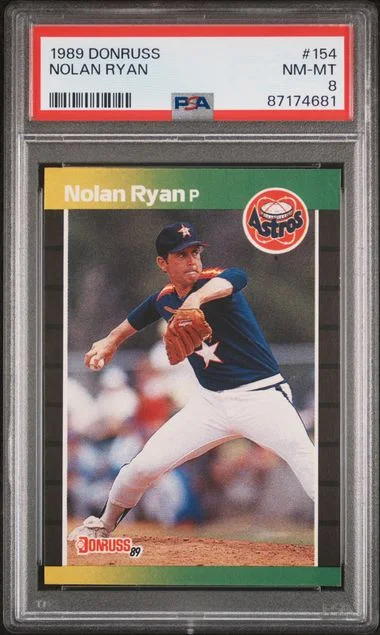 1989 Donruss Nolan Ryan #154 card image