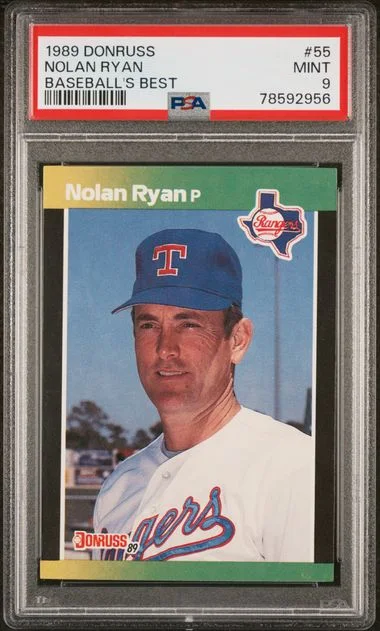 1989 Donruss Nolan Ryan Baseball's Best #55 card image