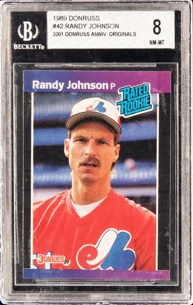 1989 Donruss Randy Johnson #42 card image