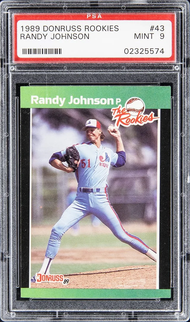 1989 Donruss Randy Johnson Rookies #43 card image