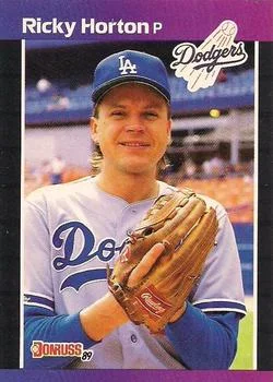 1989 Donruss Ricky Horton DP #582 card image