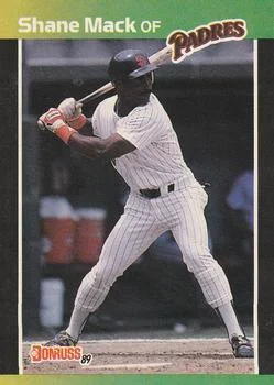1989 Donruss Shane Mack DP #538 card image
