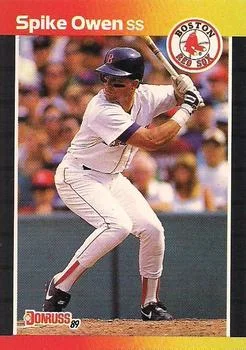 1989 Donruss Spike Owen DP #593 card image