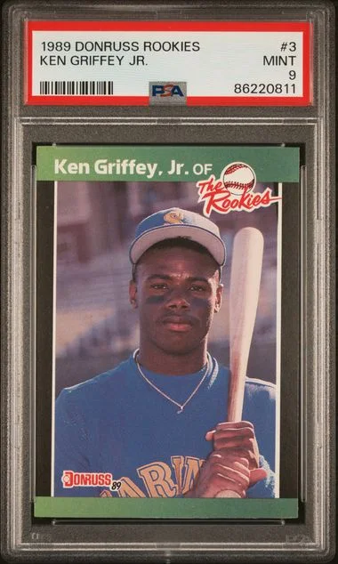 1989 Donruss The Rookies Ken Griffey Jr. #3 card image