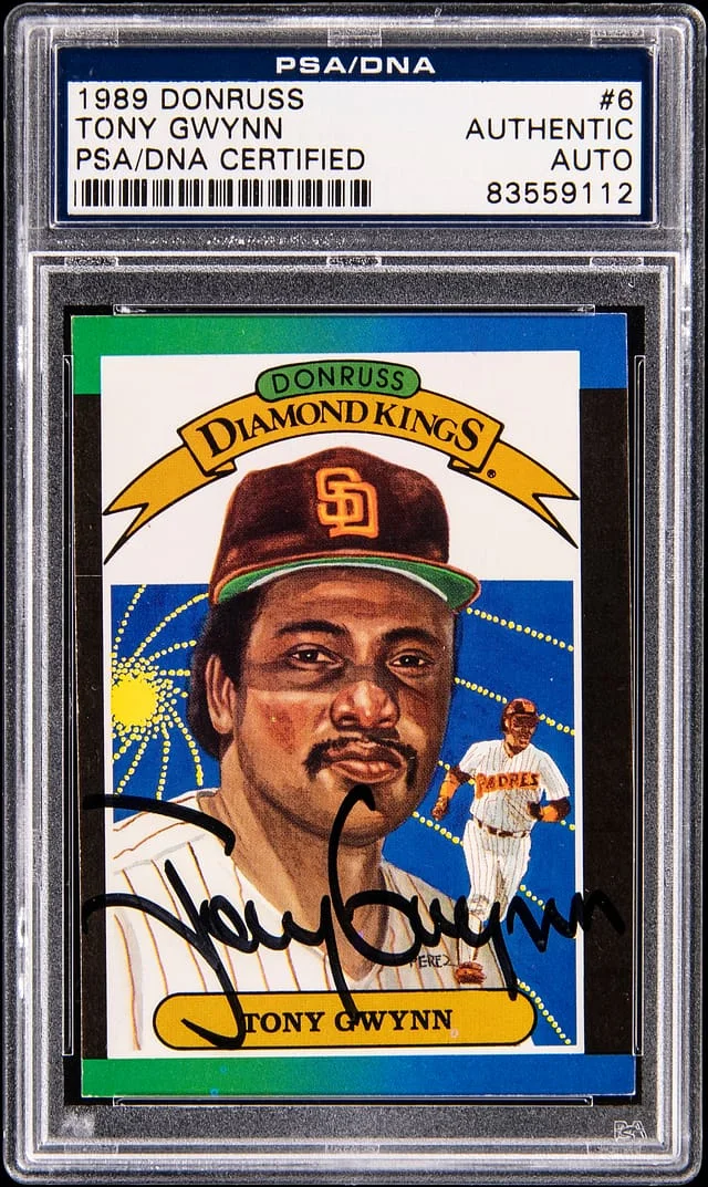 1989 Donruss Tony Gwynn #6 card image