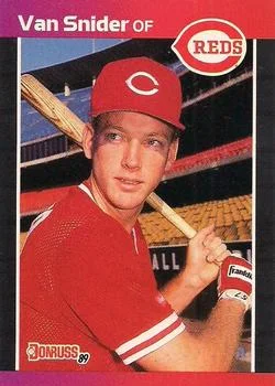 1989 Donruss Van Snider #586 card image