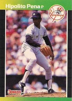 1989 Donruss VAR: "© 1988 LEAF Variant #RC, DP, VAR card image
