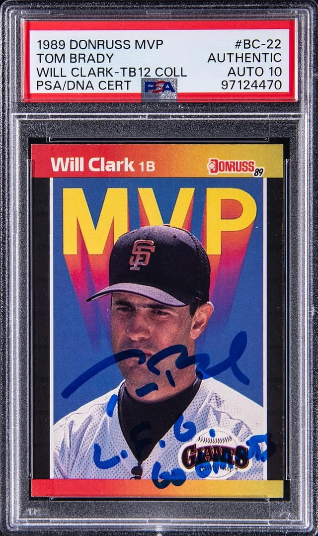 1989 Donruss Will Clark, MVP TB12 Collection #BC-22 card image