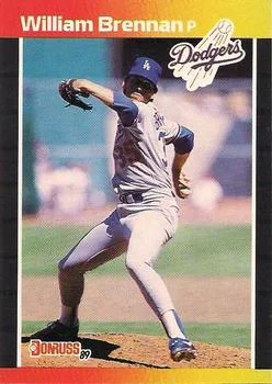 1989 Donruss William Brennan #589 card image