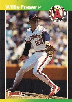 1989 Donruss Willie Fraser DP #567 card image