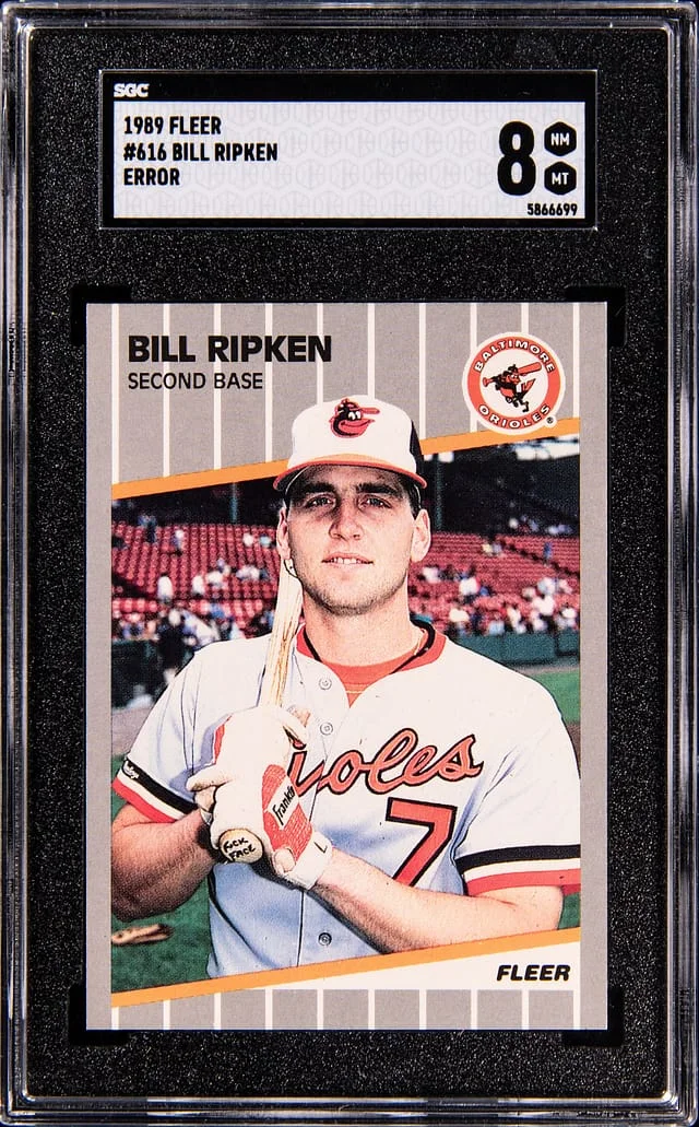 1989 Fleer Bill Ripken #616 card image