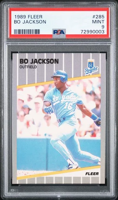 1989 Fleer Bo Jackson #285 card image