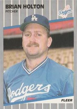 1989 Fleer Brian Holton #63 card image