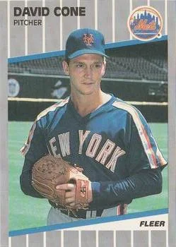 1989 Fleer David Cone #31 card image
