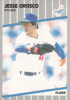 1989 Fleer Jesse Orosco #68 card image