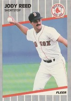 1989 Fleer Jody Reed #96 card image