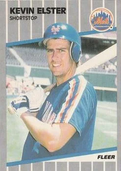 1989 Fleer Kevin Elster #34 card image