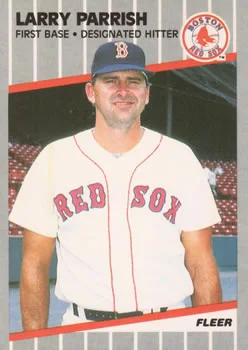 1989 Fleer Larry Parrish #94 card image