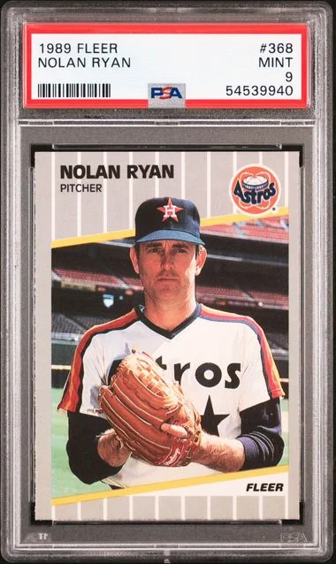 1989 Fleer Nolan Ryan #368 card image