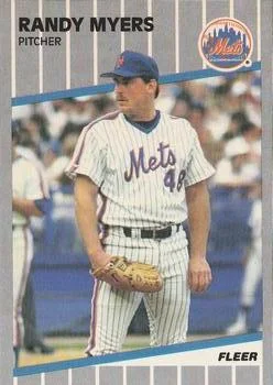 1989 Fleer Randy Myers #46 card image