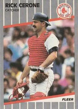 1989 Fleer Rick Cerone #84 card image