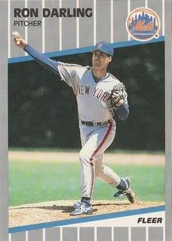 1989 Fleer Ron Darling #32 card image