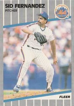 1989 Fleer Sid Fernandez #35 card image