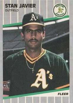 1989 Fleer Stan Javier #13 card image