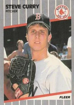 1989 Fleer Steve Curry #86 card image