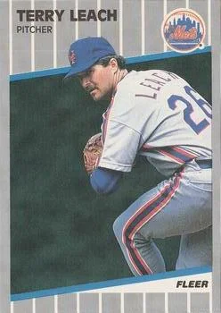 1989 Fleer Terry Leach #40 card image