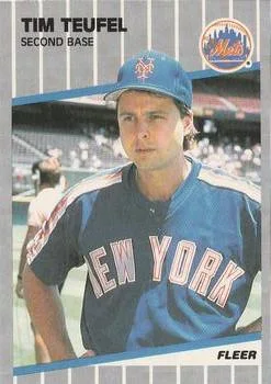 1989 Fleer Tim Teufel #50 card image