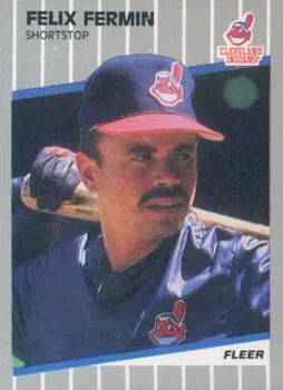 1989 Fleer Update Felix Fermin #U-27 card image
