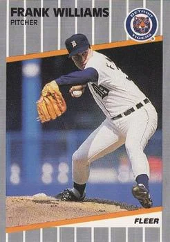 1989 Fleer Update Frank Williams #U-34 card image