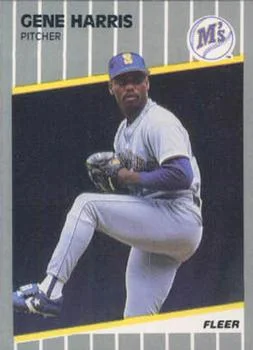 1989 Fleer Update Gene Harris XRC #U-58 card image