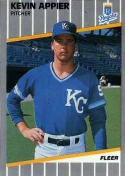 1989 Fleer Update Kevin Appier XRC #U-35 card image