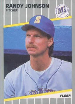 1989 Fleer Update Randy Johnson #U-59 card image
