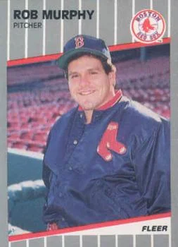 1989 Fleer Update Rob Murphy Variant #U-10 card image