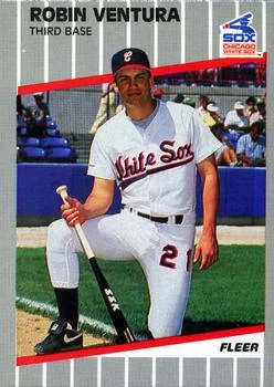 1989 Fleer Update Robin Ventura Variant #U-23 card image